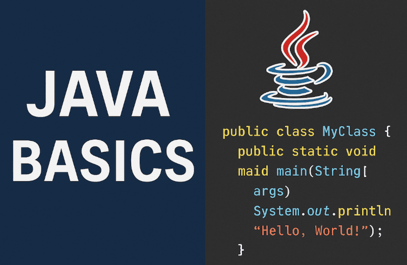 Java 자바 문법 총정리 - 1시간
